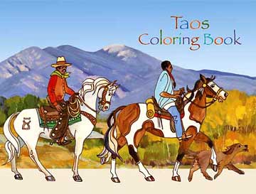 Taos Coloring Book Valerie Graves